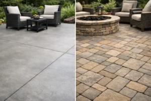 Concrete Patio Versus Pavers: Which Fits?
