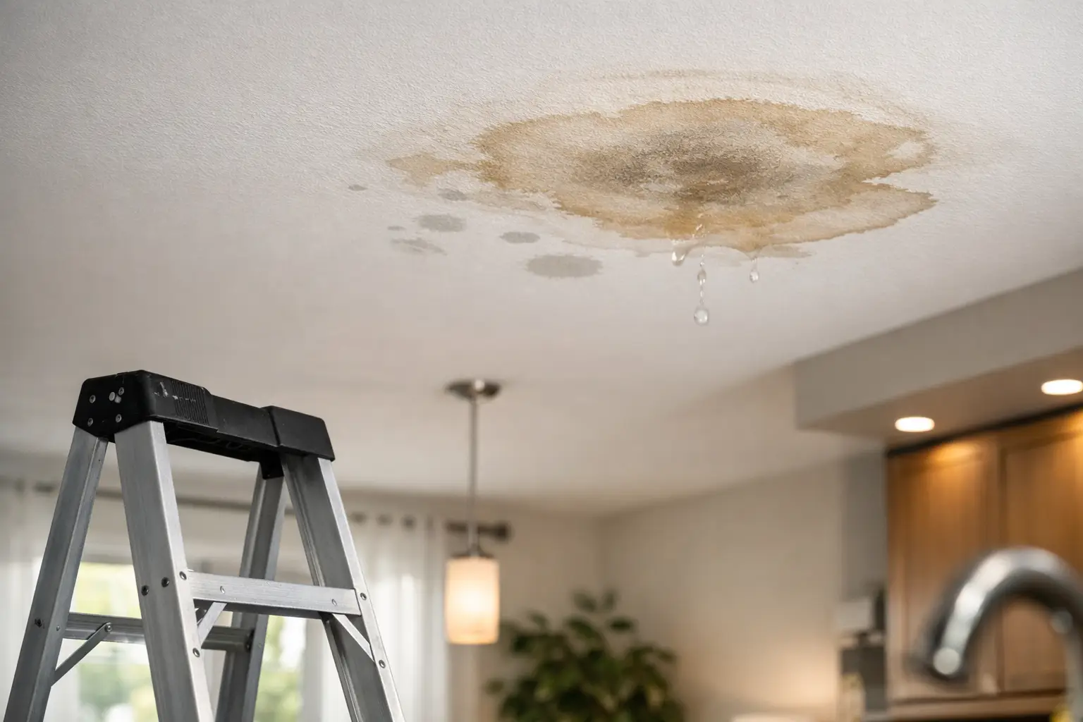 What Causes Ceiling Water Stains in Your Home?