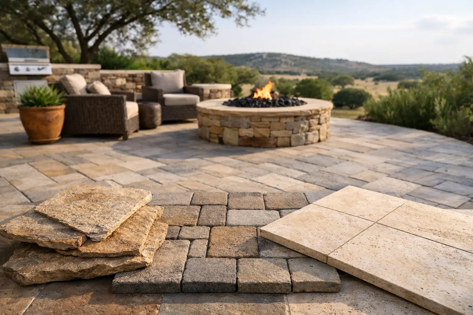 How to Choose Patio Materials for Central Texas