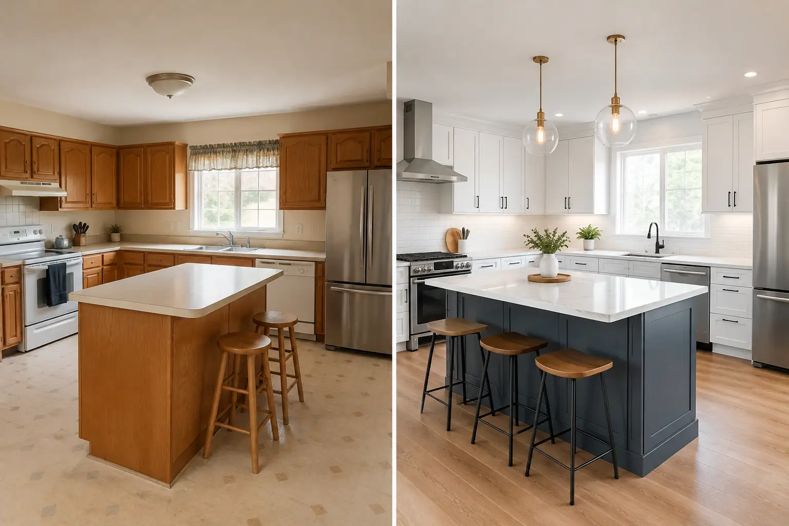 A Kitchen Transformation Example That Works