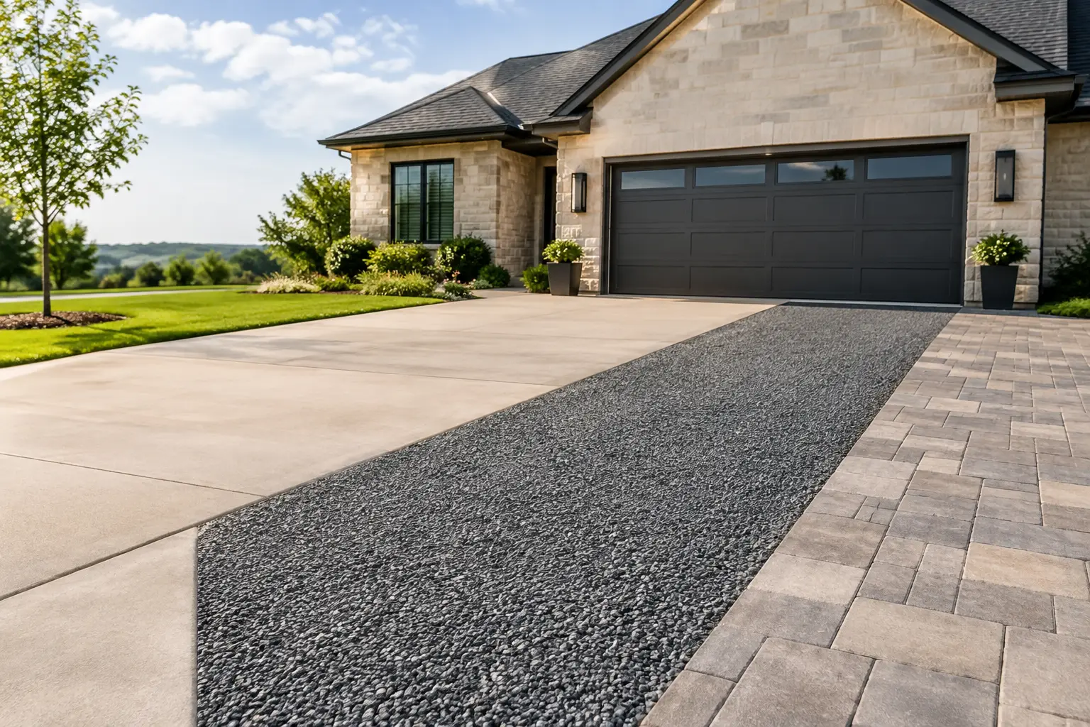 Best Low Maintenance Driveway Materials for Texas